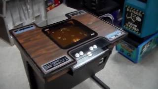 Atari's Asteroids Cocktail Table Arcade Game ! 1980 Classic... artwork, cabinet design video