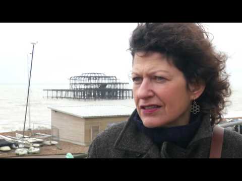 Storms damage parts of Brighton's West Pier