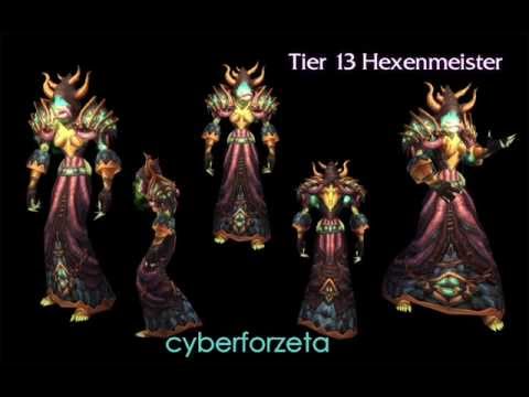 Tier 13 - Warlock : World of Warcraft Cataclysm Official Pve - Set.