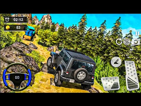Offroad Land Cruiser Jeep Driving 2026 - Real 4x4 SUV Drive Hill Simulator 3D - Android GamePlay #1