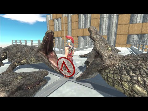 PURUSSAURUS FEED EVERY UNIT PART 1 - Animal Revolt Battle Simulator ARBS