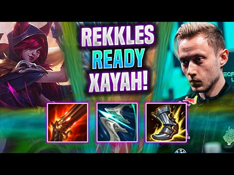 REKKLES IS READY TO PLAY XAYAH! - KC Rekkles Plays Xayah ADC vs Lucian! | Season 2022