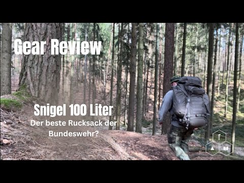 Der beste Rucksack der Bundeswehr? Das Snigel Design 100 Liter Rucksacksystem.