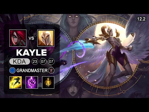 Kayle Mid vs Katarina - EUW Grandmaster - Season 12 Patch 12.2