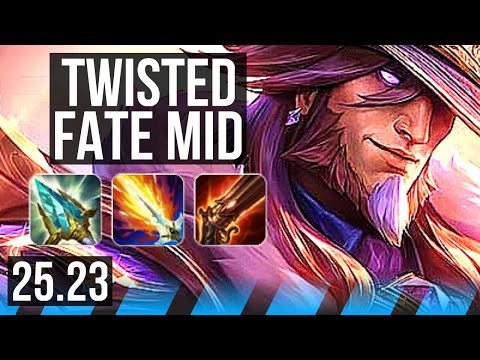 TWISTED FATE vs YONE (MID) | 7/0/12 | KR Master | 25.23