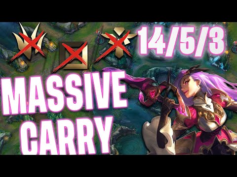 [ITA] Katarina VS  Veigar - LEGIT SOLO CARRY | League of Legends | P. 11.20