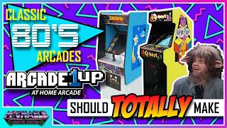 Classic 80's Arcade Games Arcade1Up Should TOTALLY Make