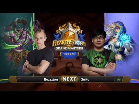 Bozzzton vs Seiko - Elimination - Hearthstone Grandmasters Europe 2020 Season 2 - Playoffs