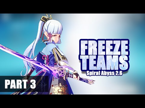 Hyper Permafreeze and Morgana  - Kamisato Ayaka C0 Freeze Teams! PART 3 | Genshin Impact 2.6