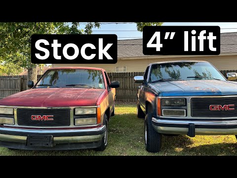 I Had A "ROUGH" time installing this 4" Rough Country Lift! ~ 88-98 2WD OBS TRUCKS