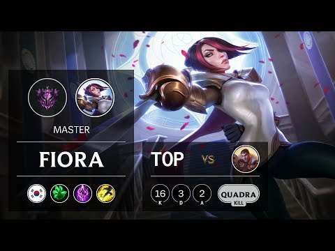 Fiora Top vs Jayce - KR Master Patch 9.9