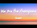 Queen We Are The Champions Lyrics