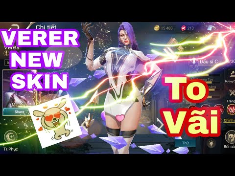 [AoV] NEW SKIN VERES|VERES INTERSTELLAR COUNCIL RA MẮT|傳說對決 |RoV | Liên Quân Mobile | AoV