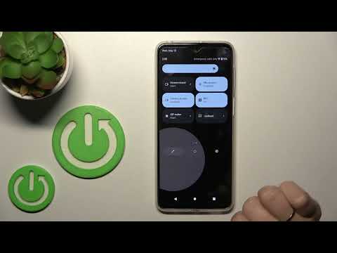 How To Edit Notification Panel Shortcuts in MOTOROLA Moto G42
