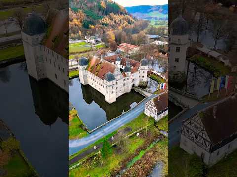 Secret Renaissance Castle in Bavaria - Wasserschloss Mitwitz Revealed! #shorts