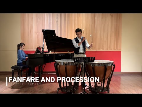 ABRSM G4 Percussion 2020 (B2) Fanfare and Procession - Peter R. Birkby