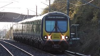 preview picture of video 'IE 29000 Class DMU Train number 29104 - Portmarnock, Dublin'