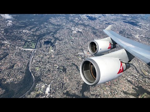 My FAREWELL to the Qantas Boeing 747-400 ER - Sydney to Brisbane Trip Report Video