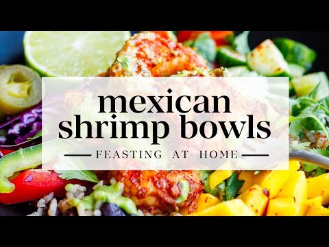 Spicy Mexican Shrimp Bowls