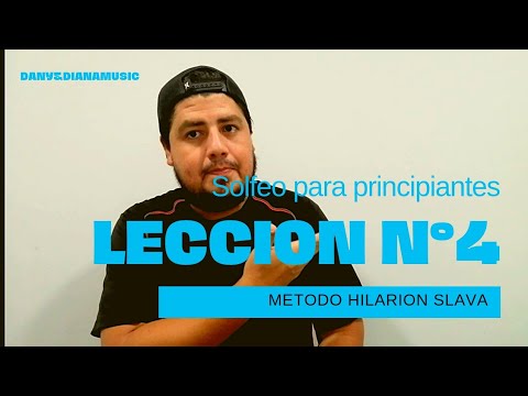 Lección n°4 HILARION SLAVA | Solfeo para principiantes | Ligaduras