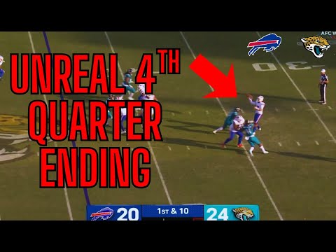 The Bills vs Jaguars 4th QUARTER Was UNBELIEVABLE... |Explained |