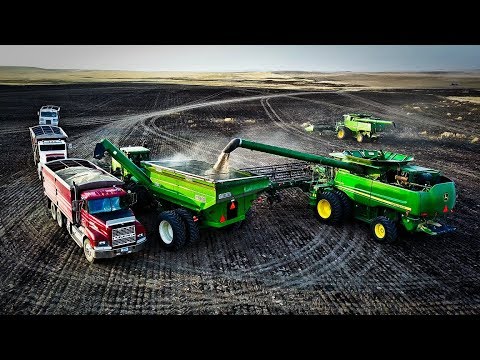 Epic Harvesting Montana Style - Part 3 - Wahl Harvest - Welker Farms Inc