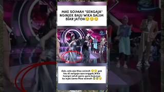 Download lagu MAE SENGAJA INJEK BAJU WIKA😏 #wikasalim #soimah #dewipersik #dangdut #indosiar mp3