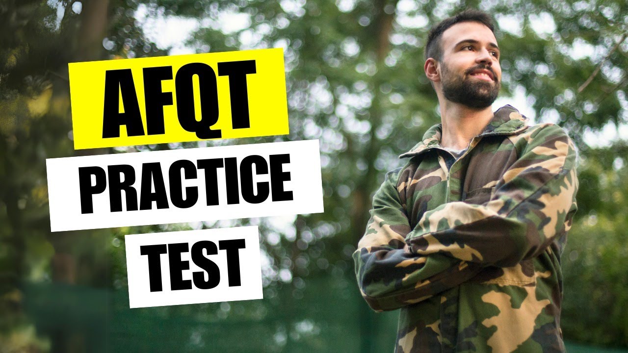 AFQT Practice Test 2026 July — Free Questions 📝