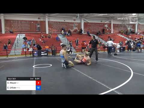 92 Kg Prelims - Daulton Mayer, Kentucky Vs Cole Urbas, Pennsylvania RTC 3512