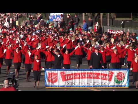 The Tournament of Roses Salvation Army Band - 2014 Pasadena Rose  Parade