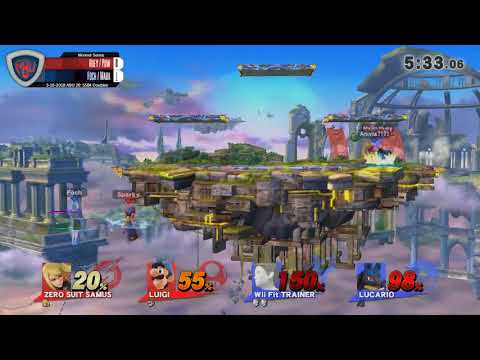 ABU 20: Pow / Huey vs. Foch / Mada - SSB4 Doubles Winners Semis