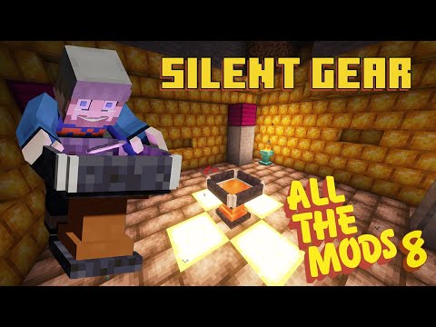 Insane Minecraft Mods! Magic Metals, Silent Gear, Apotheosis