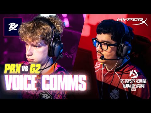 Paper Rex vs G2 | HyperX Mic Check