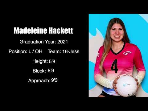 Madeleine Hackett #4 Libero/OH Class of 2021 Tstreet Volleyball Club