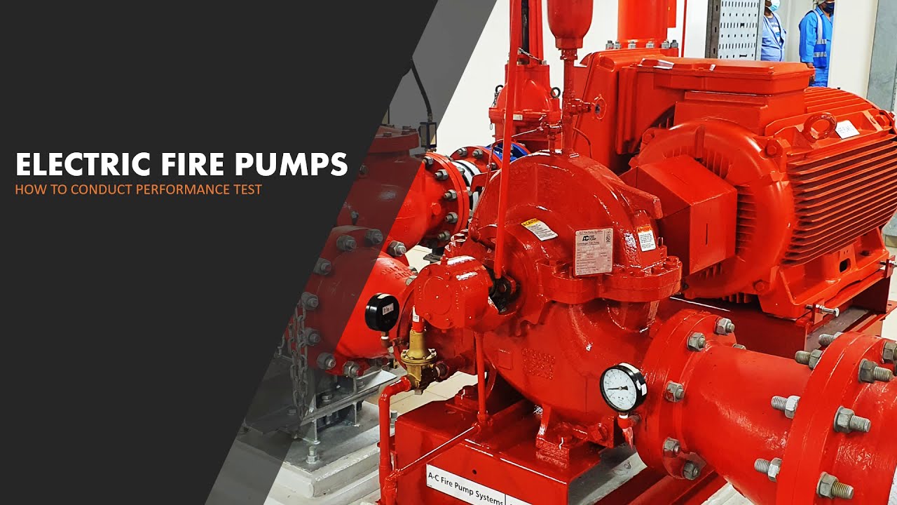 Electric Fire Pump Performance Test