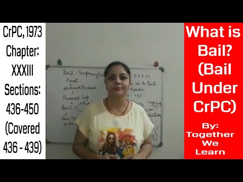 Bail Under CrPC || Laws Related to Bail || Video