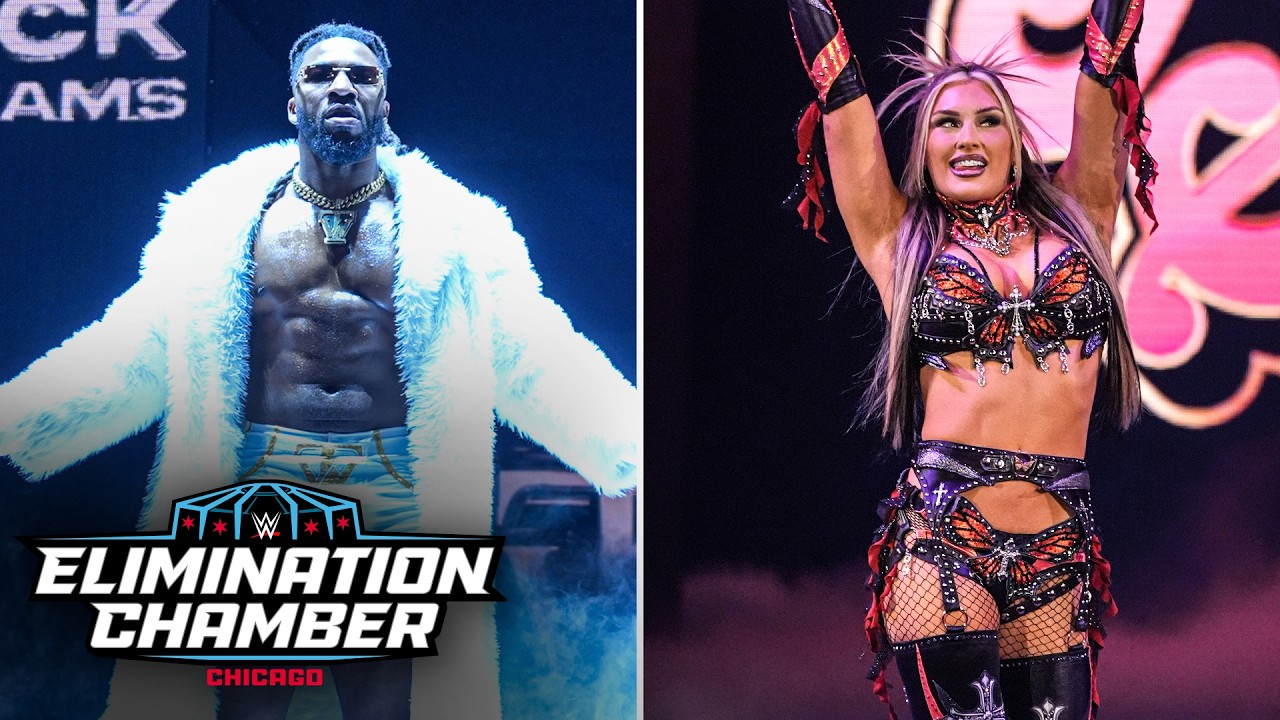 Every entrance from the Elimination Chamber Matches