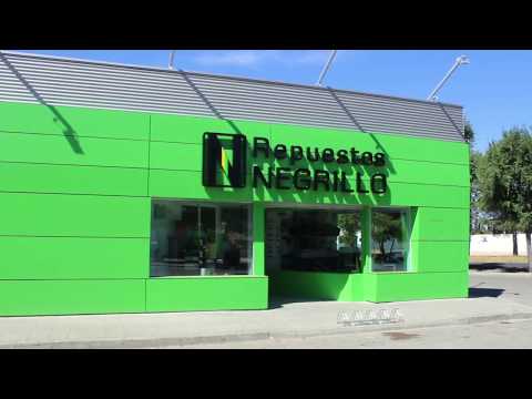 Nueva fachada de Repuestos Negrillo