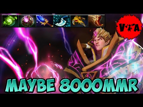 Dota 2 - Maybe 8000 MMR Plays Invoker vol #1 - Ranked Match