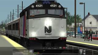 TS 2020: Bay Head-Long Branch | F40PH-2CAT | North Jersey Coast Line