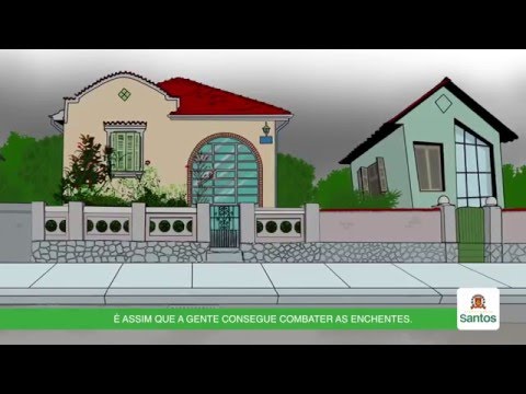 Causas das enchentes em Santos