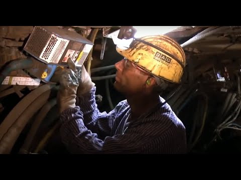 How a coal mine works! Exciting insights into the 1200m depth