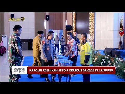 PRESISI UPDATE: KAPOLRI TINJAU KEGIATAN BAKTI KESEHATAN DAN BAKTI SOSIAL DI LAMPUNG 28/07/25 (22.30)