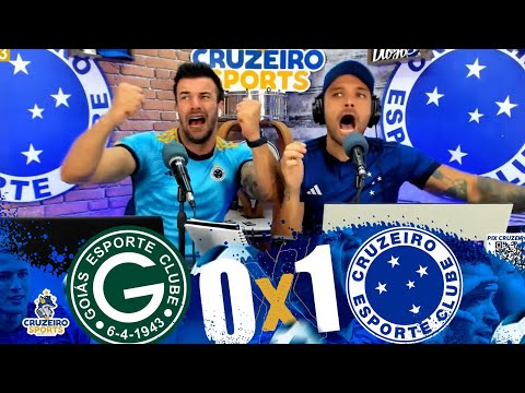 ⚽ GOL - GOIÁS 0X1 CRUZEIRO - ROBERT GARANTE A VITÓRIA DO CRUZEIRO! A BASE SALVA!
