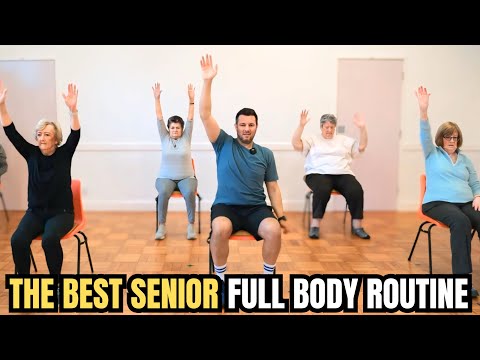 15-Minute Full Body Workout For Seniors - Stay Strong & Fit At Home