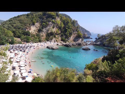 Greece 2024 🇬🇷 Parga, Piso Krioneri beach, Atrium bar, Venetian Castle