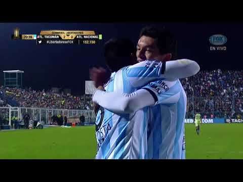 GOL: Atl. Tucumán 2-0 Atl. Nacional