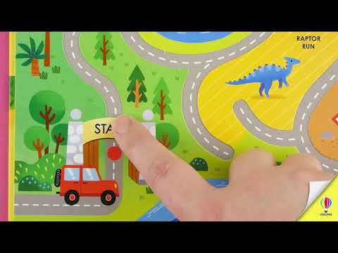 Книга Fingertrail Dinosaur Mazes video 1