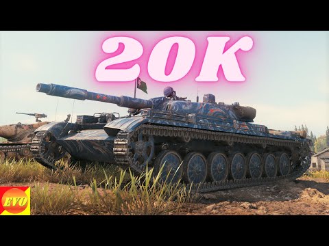 T-100 LT 💥 20K Spot Damage - World of Tanks Replays