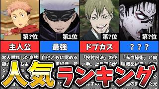 呪いの世界へようこそ！【呪術廻戦】キャラクター人気ランキング